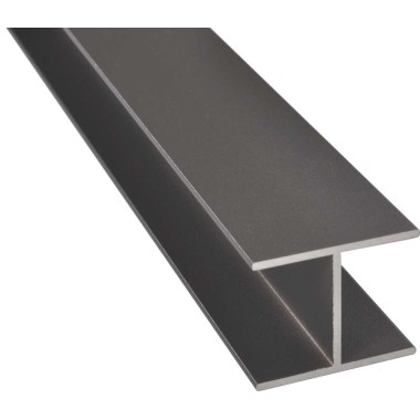 Aluminium H-Profiel 35x42x1800 mm