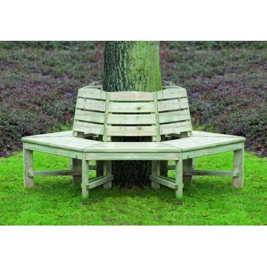 Boombank Geïmpregneerd Vuren 185 cm 40 mm