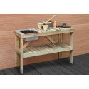 Werkbank Luxe met Zinkenbak 122x46x82 cm