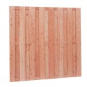 Fijnbezaagd plankenscherm Douglas 15 mm 180x180 cm, blank.