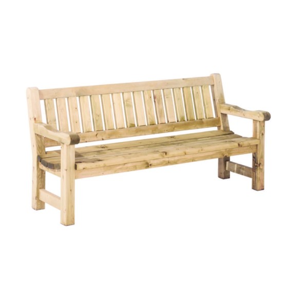 Bank Luuk, 40 mm dik, 96 x 200 x 74 cm (HxBxD).