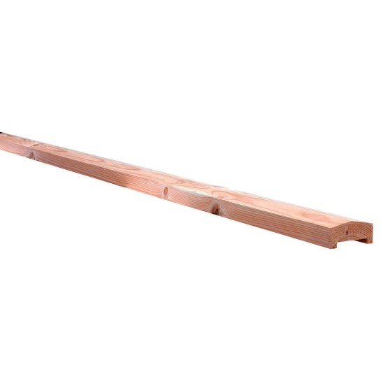 Douglas geschaafde afdekkap met sponning 63 cm, 43x85x1800 mm, onbehandeld.