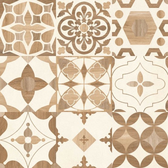 GeoCeramica Mywood Decora  60x60x4 cm