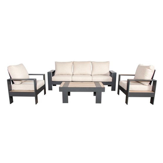 Castello Loungeset incl. Tafel met liftfunctie