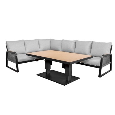 Toscane Cornerset met lift Tafel