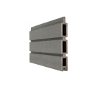 NewTechWood Triple Profiel Schermplank 2,1x16x179 cm Silver gray