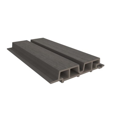 NewTechWood Wandprofiel 3,3x18x290 cm Silver gray