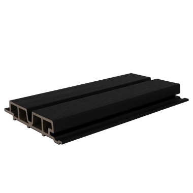 NewTechWood Wandprofiel 3,3x18x290 cm Ebony zwart