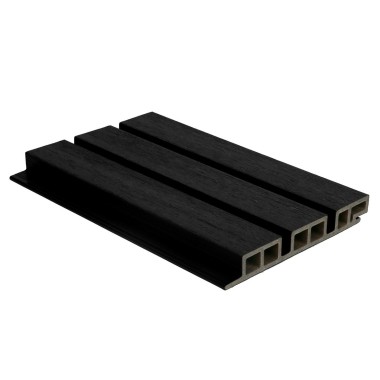 NewTechWood Wandprofiel 2,5x19,5x290 cm Ebony zwart