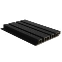 NewTechWood Wandprofiel 2,5x19,5x290 cm Ebony zwart