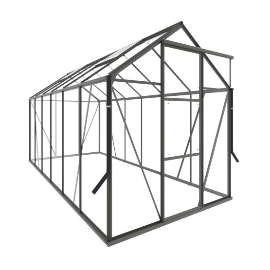 Royal Well Tuinkas Kate IV Groengrijs 192 x 375 x 217 cm