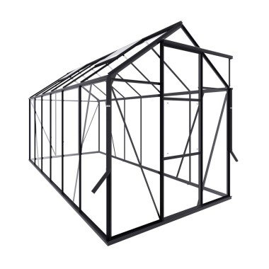 Royal Well Tuinkas Kate IV Zwart 192 x 375 x 217 cm