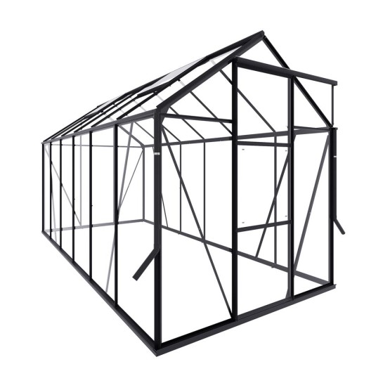 Royal Well Tuinkas Kate IV Zwart 192 x 375 x 217 cm