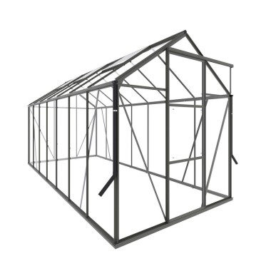 Royal Well Tuinkas Kate V Groengrijs 192 x 436 x 217 cm
