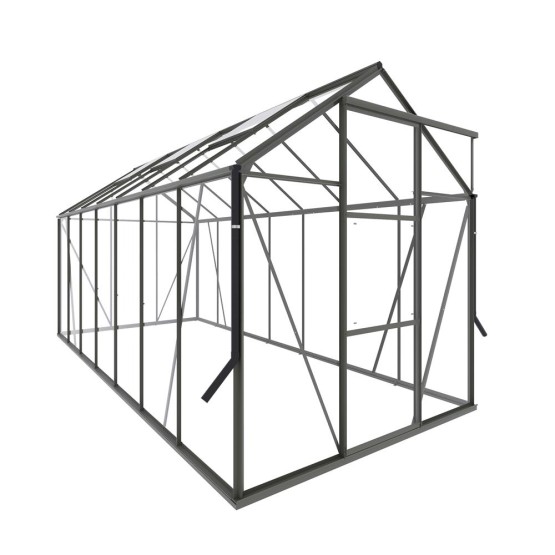 Royal Well Tuinkas Kate V Groengrijs 192 x 436 x 217 cm