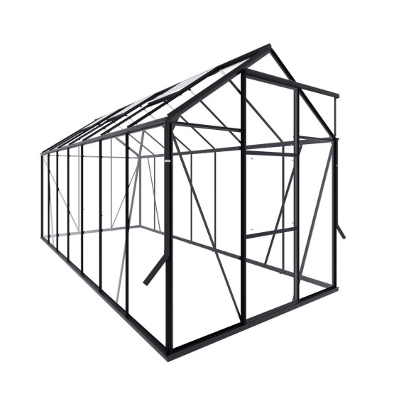 Royal Well Tuinkas Kate V Zwart 192 x 436 x 217 cm