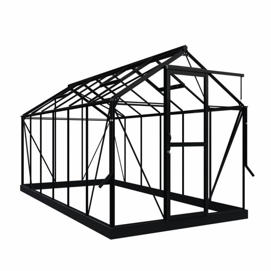 Royal Well Tuinkas Mary IV Zwart 212 x 430 x 241 cm