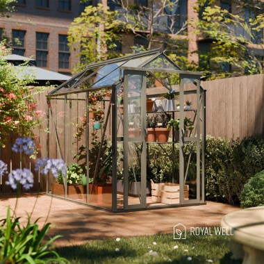 Royal Well Anne II Zwart 149 x 220 x 218 cm