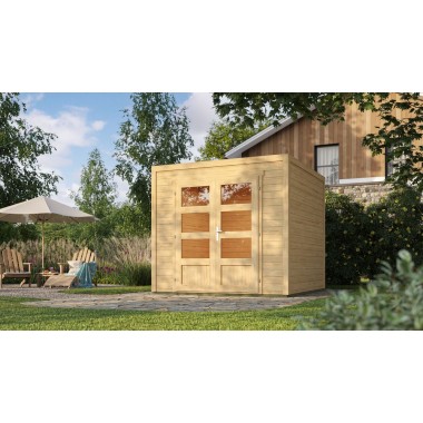 Tuinhuis Mesch 1  250x250 cm Blank