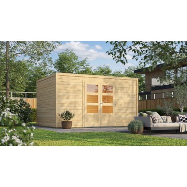 Tuinhuis Mesch 3 300x300 cm Blank