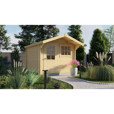 Blokhut Bo 28 mm, 300x300 cm Blank