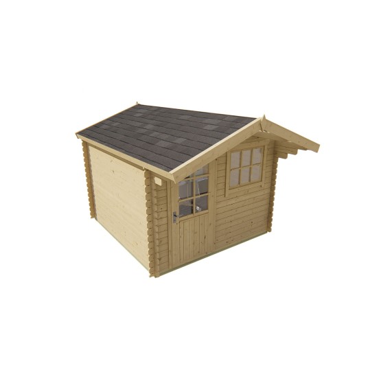 Blokhut Bo 28 mm, 300x300 cm Blank