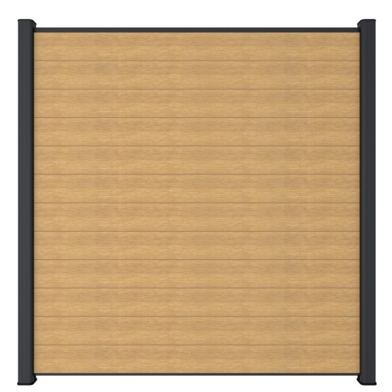 NewTechWood Scherm 180x180 cm Red cedar