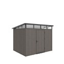 Composiet Tuinhuis 283x210 cm, Hoogte 226,5 cm Silver Gray