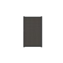 NewTechWood Poort Triple Silver grey Premium 97x186 cm