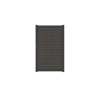 NewTechWood Poort Triple Silver grey Premium 97x186 cm