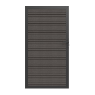NewTechWood Poort Triple Silver gray 100x195 cm