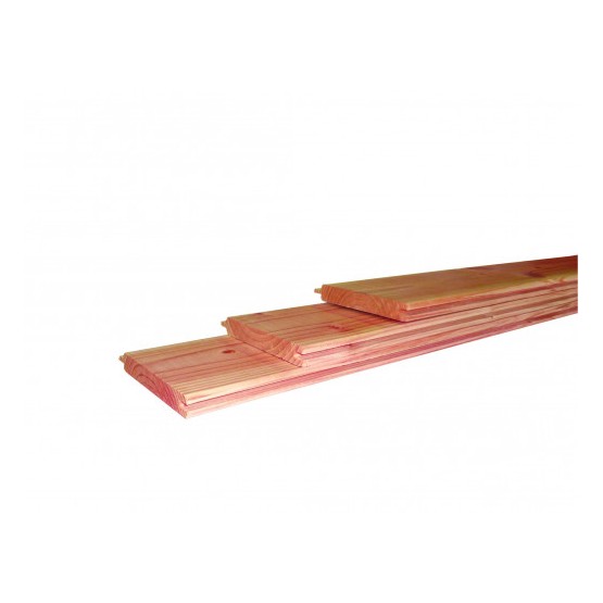 Douglas Geschaafd Dakbeschot 1,8x14,5x300 cm, Onbehandeld.
